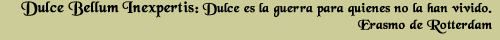 Dulce Bellum Inexpertis